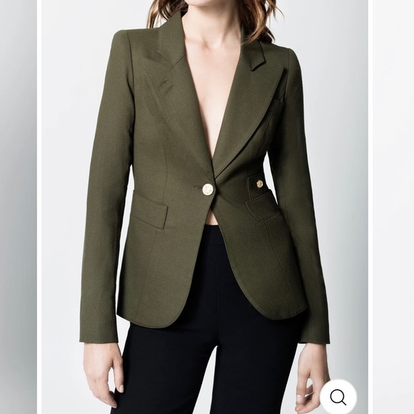 Smythe Jackets & Blazers - Smythe Duchess Blazer Army color size 10